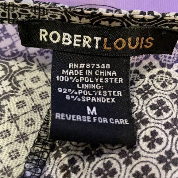 Robert Louis Blouse Top Size M EUC - Picture 9 of 9